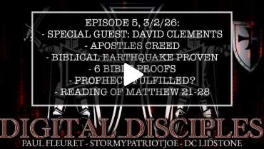 Richard74702651's tweet image. Absolute Storm: Digital Disciples: w/ David Clements Ep5 03-02-2026 #DigitalDisciples #AbsoluteStorm #DavidClements #ApostlesCreed #BibleProofs #Prophecy #Matthew21to28 #FaithStudy

darkness2light.net/index.php/en/?…