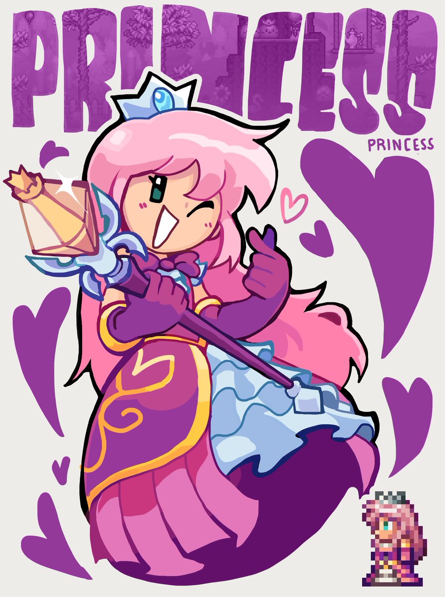 the princess of terraria 💜