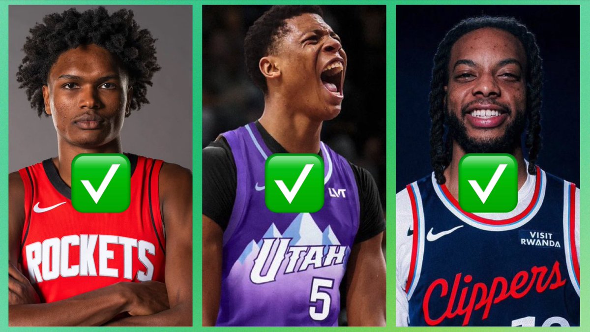 FrannysPlays's tweet image. $25 To A Random ❤️ On This Post! 

3-0 MONDAY NBA SWEEP 🧹

-Amen Thompson Over 16.5 Points ✅
#AllFire
-Ace Bailey Over 21.5 P+R+A ✅
#TakeNote 
-Darius Garland Over 1.5 Threes ✅
#ClipperNation 

Knew We Were Due For One Tonight! 🔥