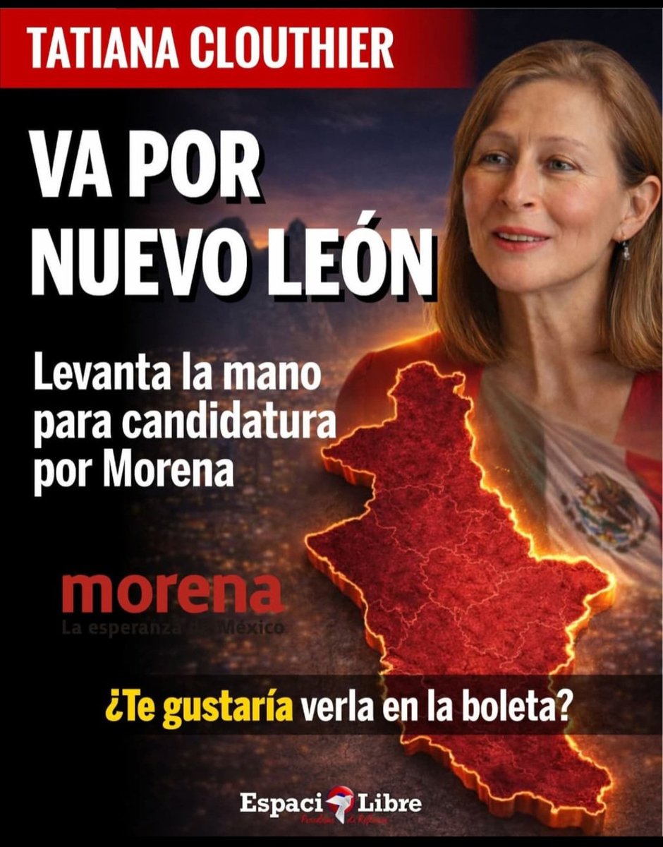 Definitivamente, para sacar a los “tiktokeros fosfo” de #NuevoLeón, <a href="/tatclouthier/">Tatiana Clouthier</a> es la mejor opción.🙌🫶
Yo sí quiero verla en la boleta. ¿Y tú?
