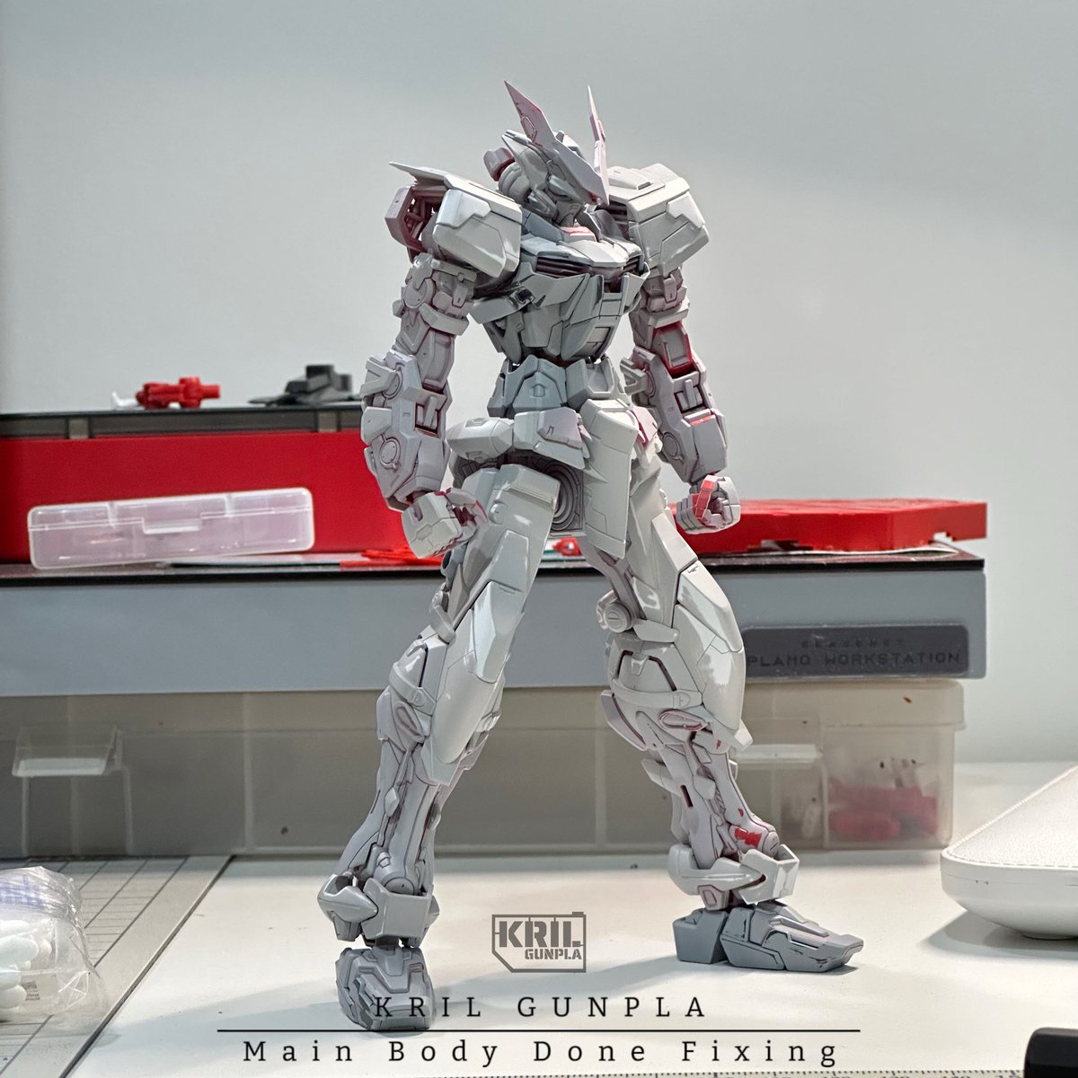 KrilpG's tweet photo. 很久没发布作品在这里了 来个补土后的展示
#krilgunpla #redframe #gundam #gunplay #customize https://t.co/5DL4sTv5iU
