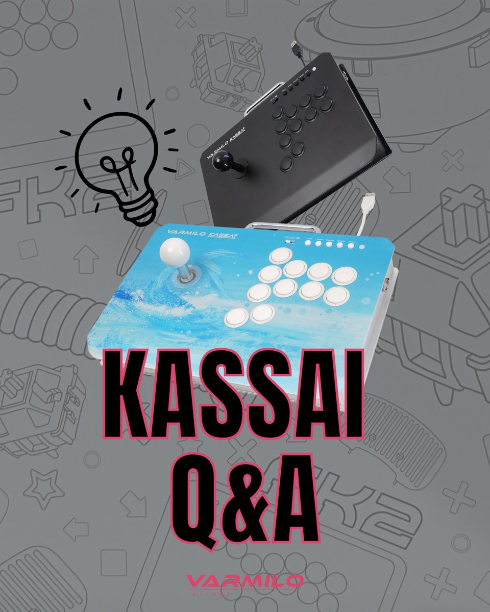 varmiloarcade's tweet photo. Recently, we’ve been gathering your Kassai questions. Here are the answers to the ones we see most often.

Keep them coming. Let’s keep leveling up together!😎

#varmilo #kassai https://t.co/5V3aZGPneH