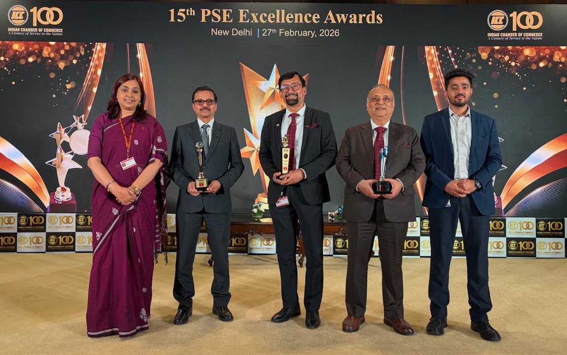 ONGC_'s tweet photo. In a resounding affirmation of leadership, sustainability, and inclusive growth, #ONGC emerged as a shining force in the Maharatnas & Navratnas category at the 15th India Public Sector Enterprises Awards 2025, organised by the Indian Chamber of Commerce in New Delhi on 27 February 2026.

A Proud Double Win:

🥇 Corporate Social Responsibility & Sustainability: Platinum Award
Honouring ONGC’s steadfast dedication to community development, environmental stewardship, and responsible growth.

🥇 Contribution of Women & Differently Abled in PSEs: Gold Award
Celebrating ONGC’s inclusive ethos and its sustained efforts to build a diverse, equitable, and empowering workplace.

Instituted in association with the @DPE_GoI, the @ICC_Chamber PSE Excellence Awards recognise Public Sector Enterprises that shape India’s economic trajectory while advancing sustainability and global competitiveness.

Three awards. One unwavering purpose.

To power India responsibly, with excellence, empathy, and enduring impact.

#YouAreEnergy #EnergyNowAndNext