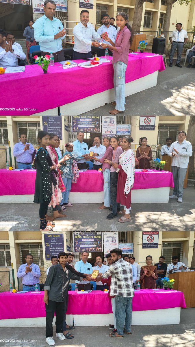 ItiBhiloda's tweet photo. તા27/02/26 ના રોજ સંસ્થા ખાતે Plumber ટ્રેડ નો Alumni meet program Pidilite Industries ના સહયોગથી યોજાયેલ હતો જેમા Pidilite Industries ના મેનેજર શ્રી પંકજ તિવારી અને સંસ્થાના આચાર્ય શ્રી ડી એન રાઠોડ ના હસ્તે Plumber ટ્રેડ ના ભૂતપૂર્વ તાલીમાર્થીઓને Memento આપી સન્માન કરવામાં આવ્યુ https://t.co/bY3X45ewpc