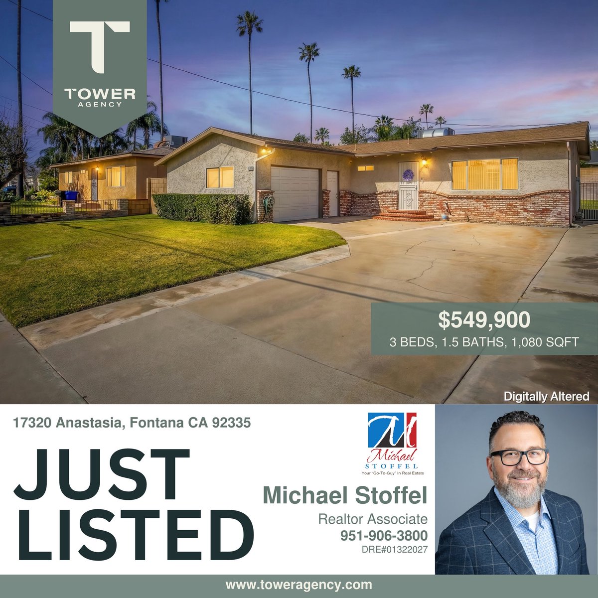 Just Listed in Fontana $549,900