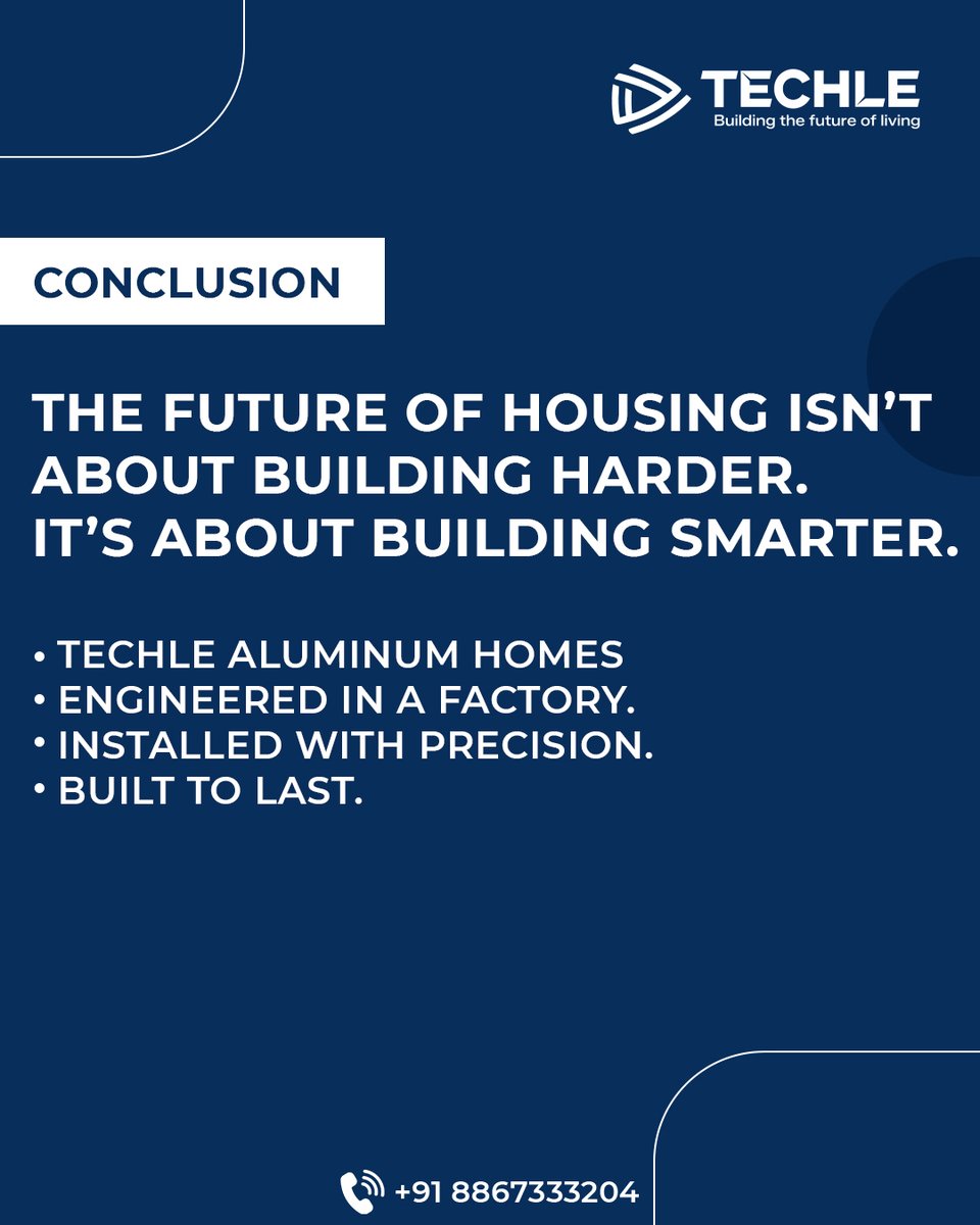 Techleindo's tweet photo. Old site chaos or factory precision?

Techle means engineered accuracy.

Faster. Stronger. Smarter.

Ready to build the modern way?
📞 Call Now: 8867333204

#Techle #ModernConstruction #OffSiteConstruction #PrefabHomes #EngineeredPrecision https://t.co/Ad1BPNsg8Z