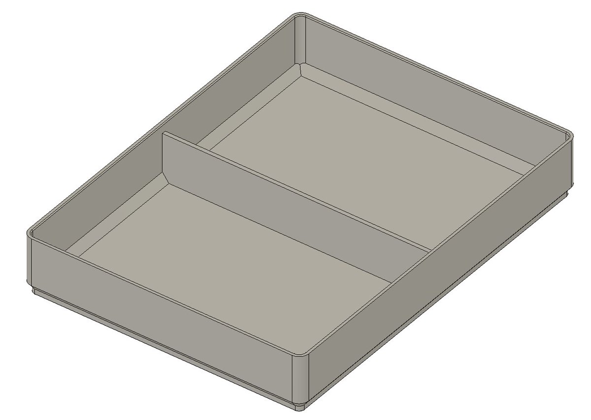 CoLabo_jp's tweet image. 先日のスピリットアイランド(SpritIsland)再販での購入者からの希望があり
「ケースandケース組み合わせインナートレイ」
の1段2段ともに
「中央仕切りオプション」
を追加しました！

2つに分けつつまとめて出し入れしたいトークンの収納にお役立てください～

#ボードゲーム #boardgame