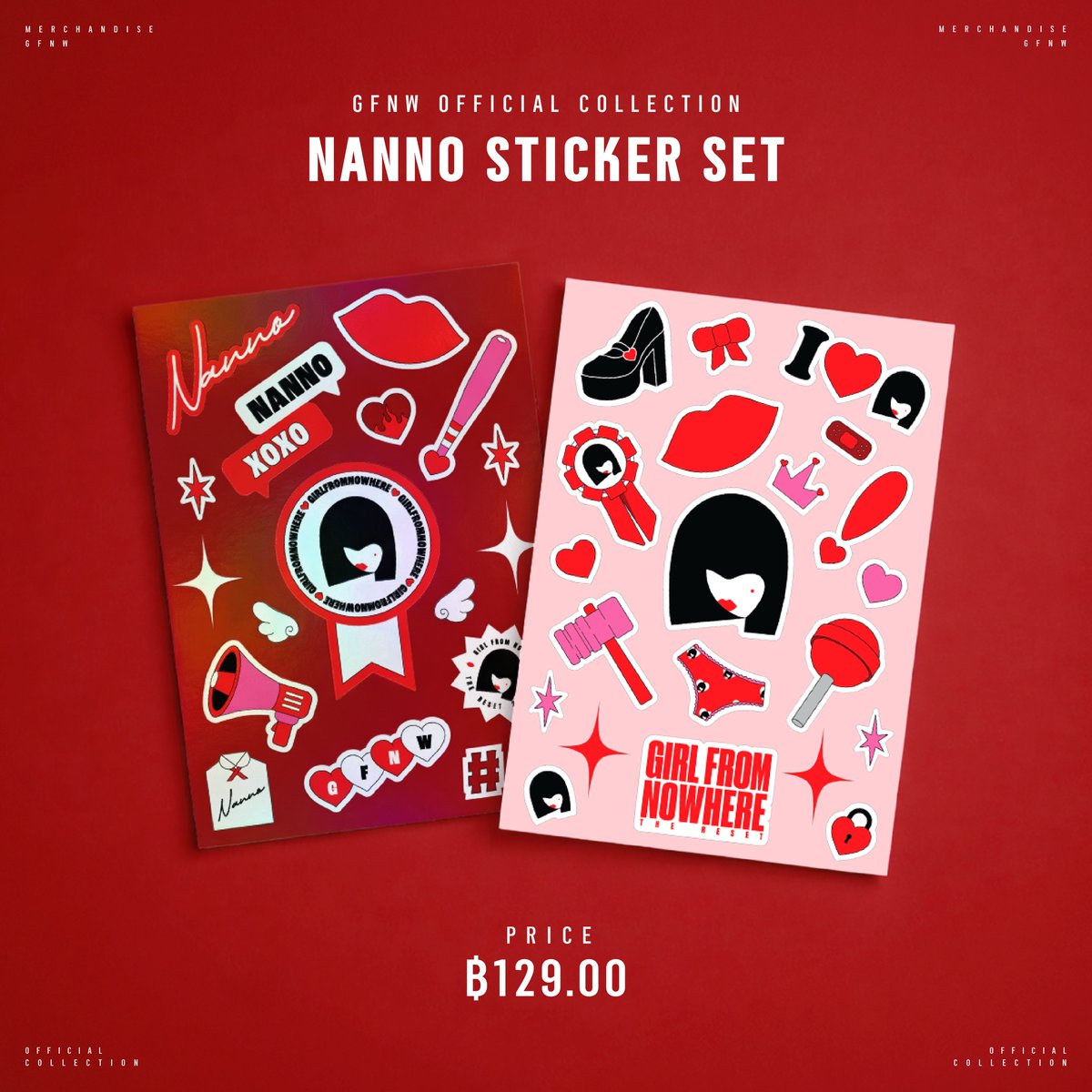 เสื้อเด็กใหม่
ถุงเท้าเด็กใหม่
สติ๊กเกอร์เด็กใหม่

จะใส่ จะสะสม
หรือจะเอาไว้เตือนใจตัวเองก็แล้วแต่

Girl From Nowhere Collection  ไอเทมแรร์ที่สาวกตัวจริงต้องมี 
Special Flash Sale วันเดียว!
📅 4 มีนาคม 2026
🕚 11:00 - 19:00 น.
📍 ชั้น 5 สยามพารากอน
 #GirlFromNowhereTheReset