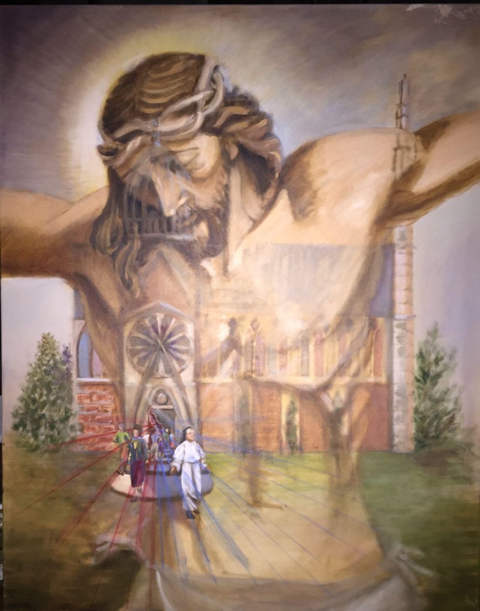 Do different sacred art forms imitate the form of worship in which the faith was lived? The Tridentine Mass finds expression in the Baroque art of the Counter-Reformation. What might art forms flowing from the experience of the Novus Ordo Mass emphasize? shorturl.at/RsQw3