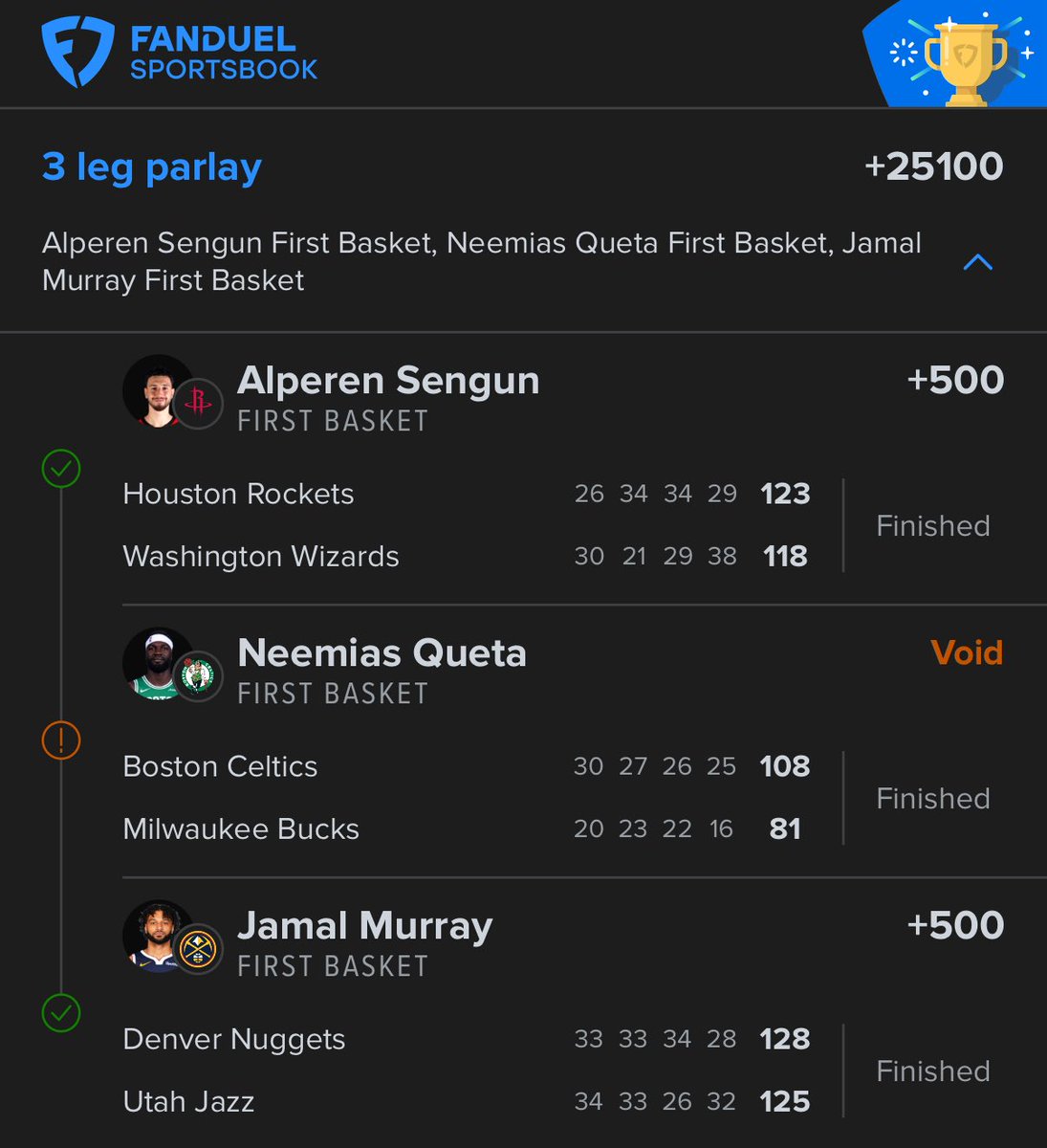 MndOvrMny's tweet photo. AND THE FIRST BASKET⁉️ WHAT A DAY 🙂‍↕️

$200 to someone who ❤️/RT 

Post your slips if you tailed 💸 https://t.co/ilp1BJNOWx