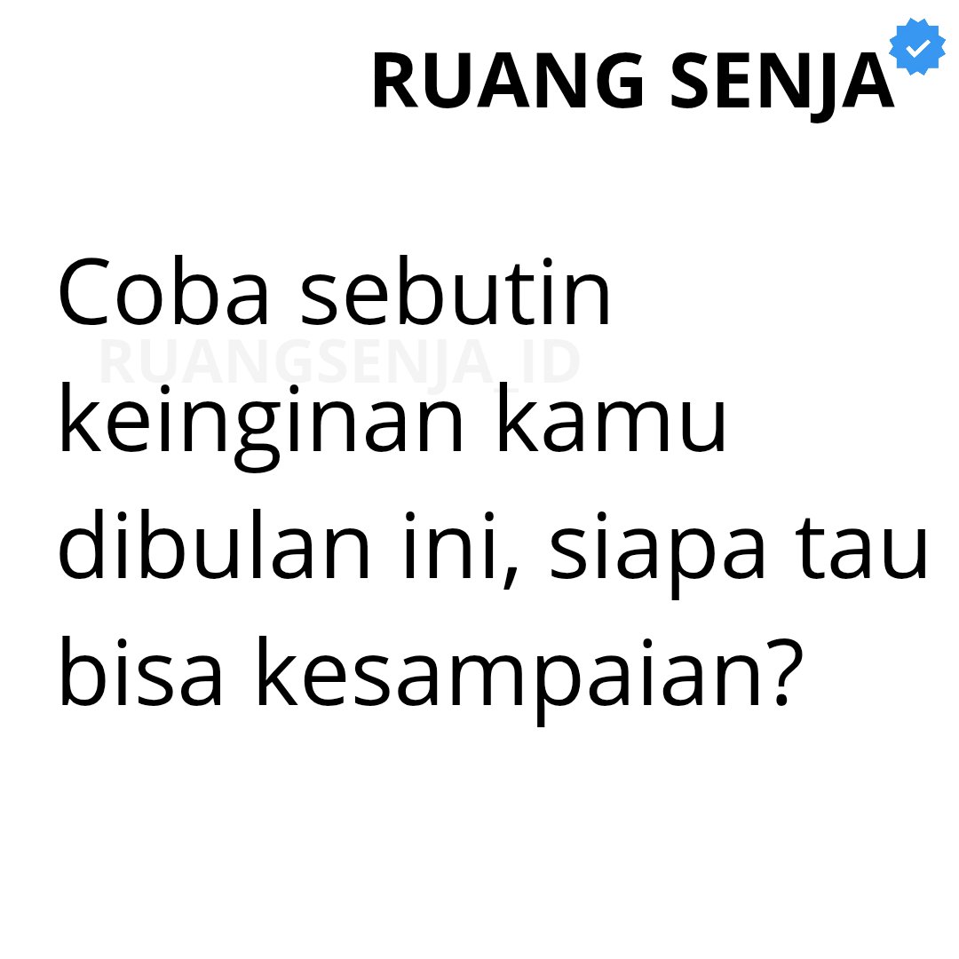 ʀᴜᴀɴɢ ꜱᴇɴᴊᴀ tweet media