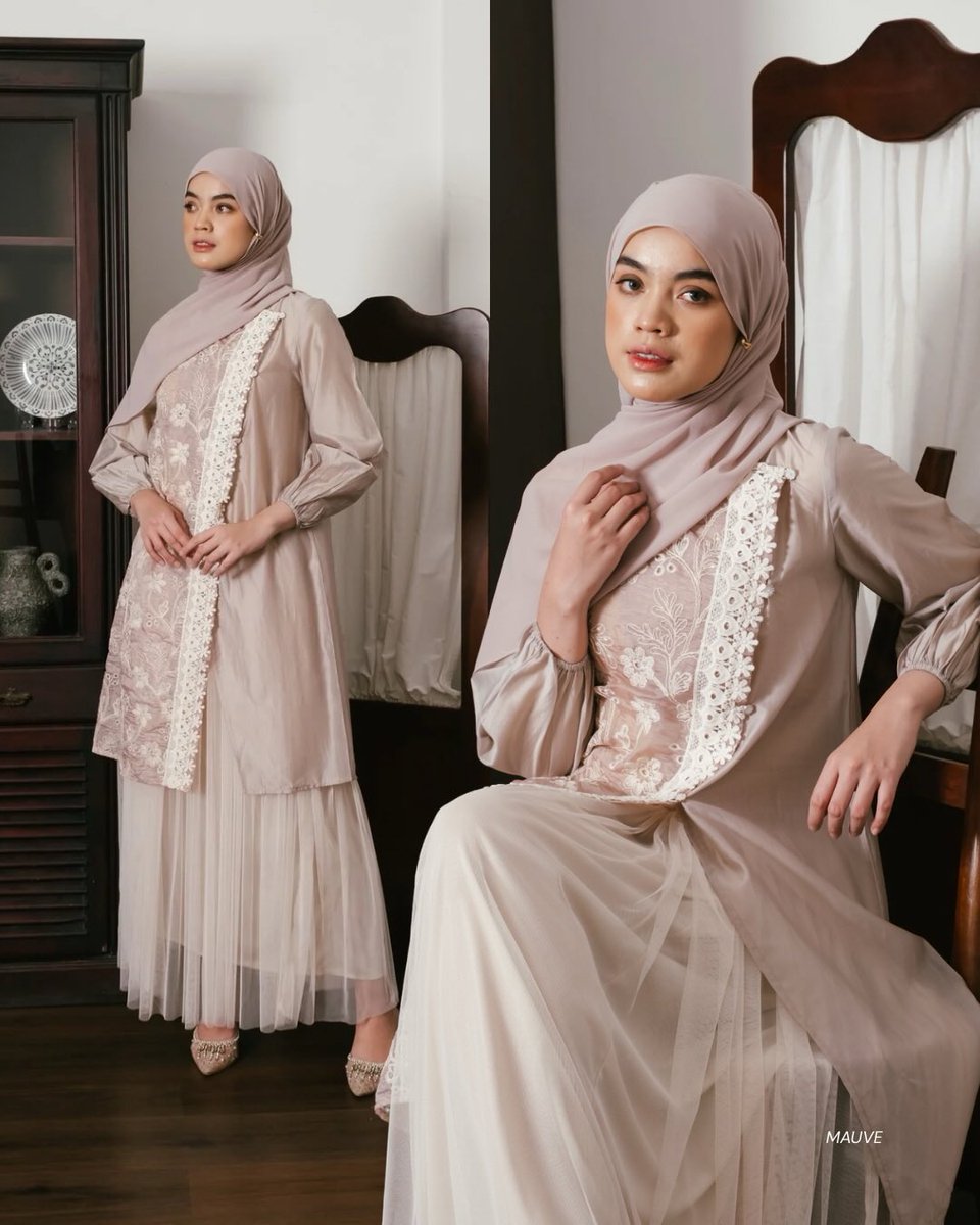 Daisha 
📌s.shopee.co.id/W1cFKBgHr
Rok Tutu 
📌s.shopee.co.id/900AO7tcoK

The perfect match, tunic + rok tutu emang best banget sih. Auto elegan maksimal 🫶🏻