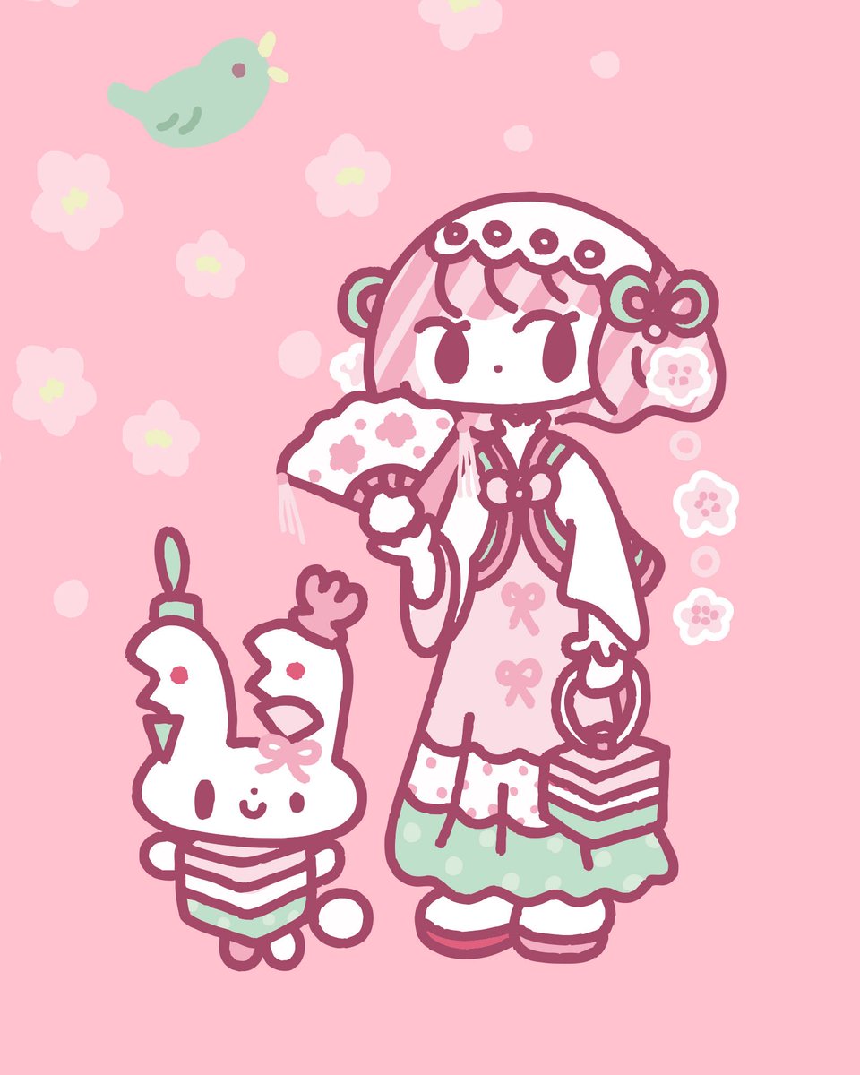 🌸 あたたかくなってきました。 3月3日はひなまつり。 おひなさま