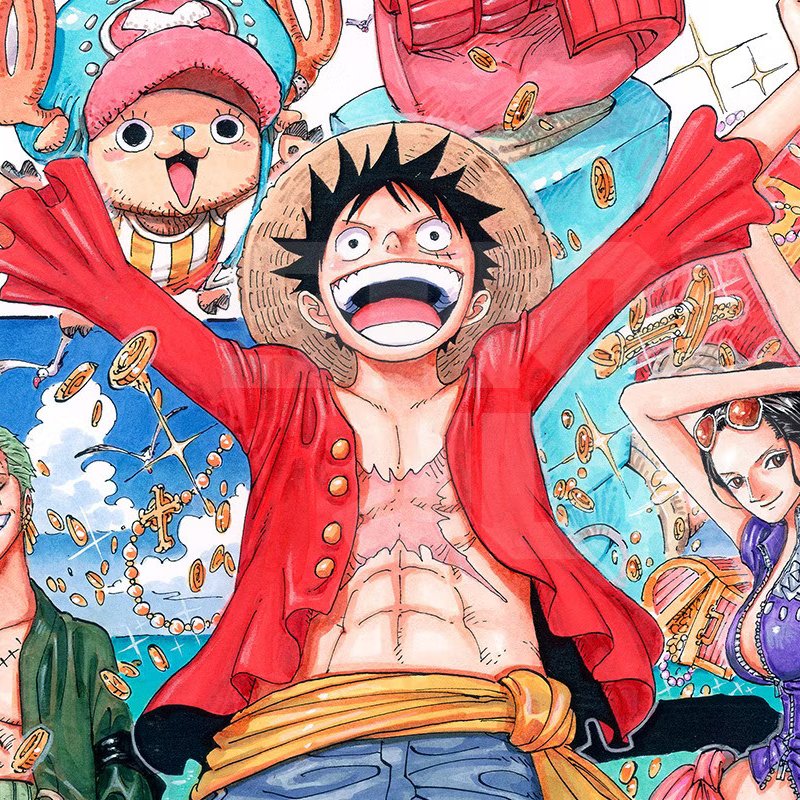 Best-Selling Japanese Manga Series (Copies in Circulation):

1. One Piece — 600M
2. Doraemon — 300M
3. Golgo 13 — 300M
4. Detective Conan — 270M
5. Dragon Ball — 260M
6. Naruto — 250M
7. Demon Slayer — 220M
8. Slam Dunk — 185M
9. KochiKame: Tokyo Beat Cops — 157.2M
10. Jujutsu