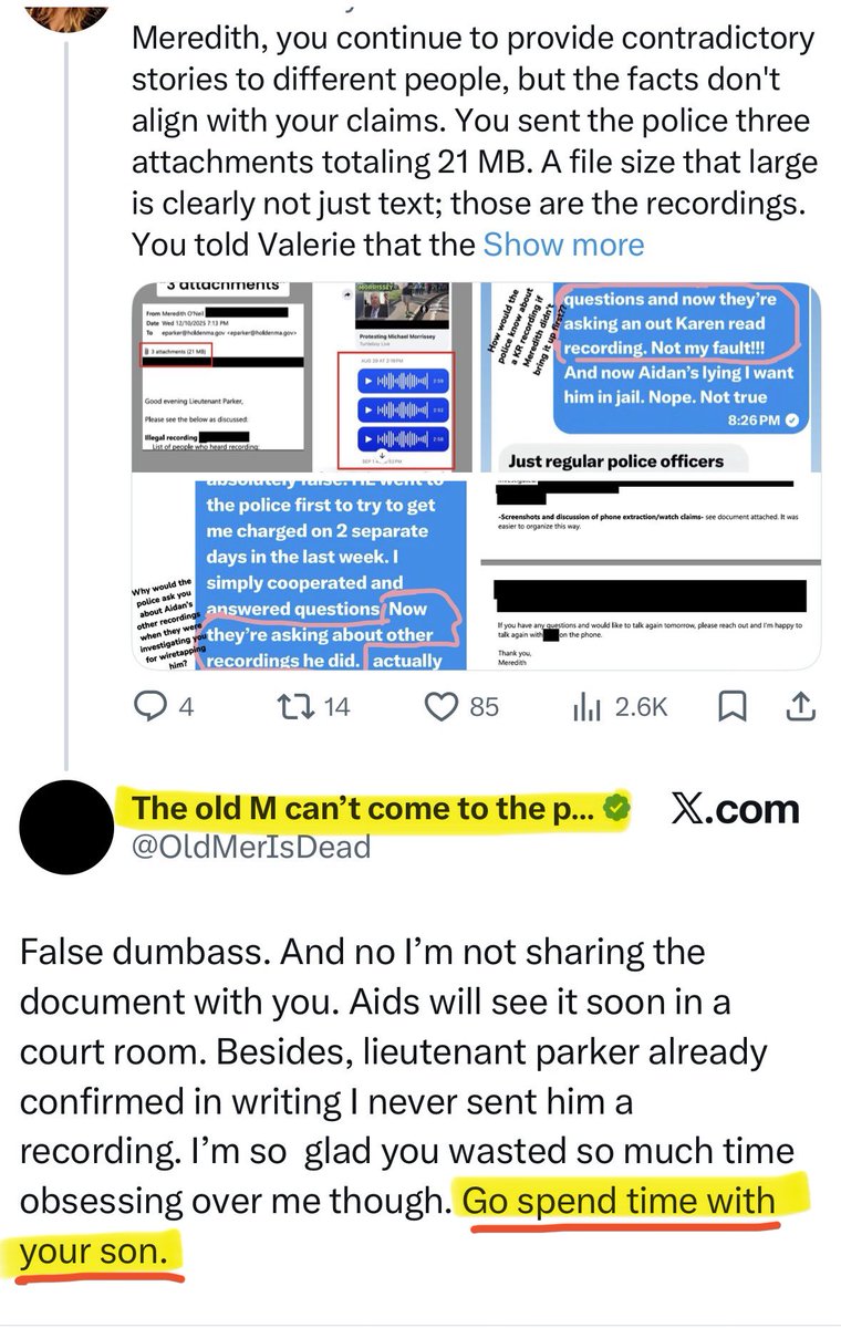 It’s fascinating to be told to “go spend time with [my] son” by someone who has spent the last 22 hours straight tweeting from four different accounts. (For those who missed it: go watch tonight's brilliant presentation by <a href="/LamarVsAllen/">PurpleKoolAidDrinker</a> on YouTube.)

Listen <a href="/OldMerIsDead/">The old M can’t come to the phone right now</a>, I