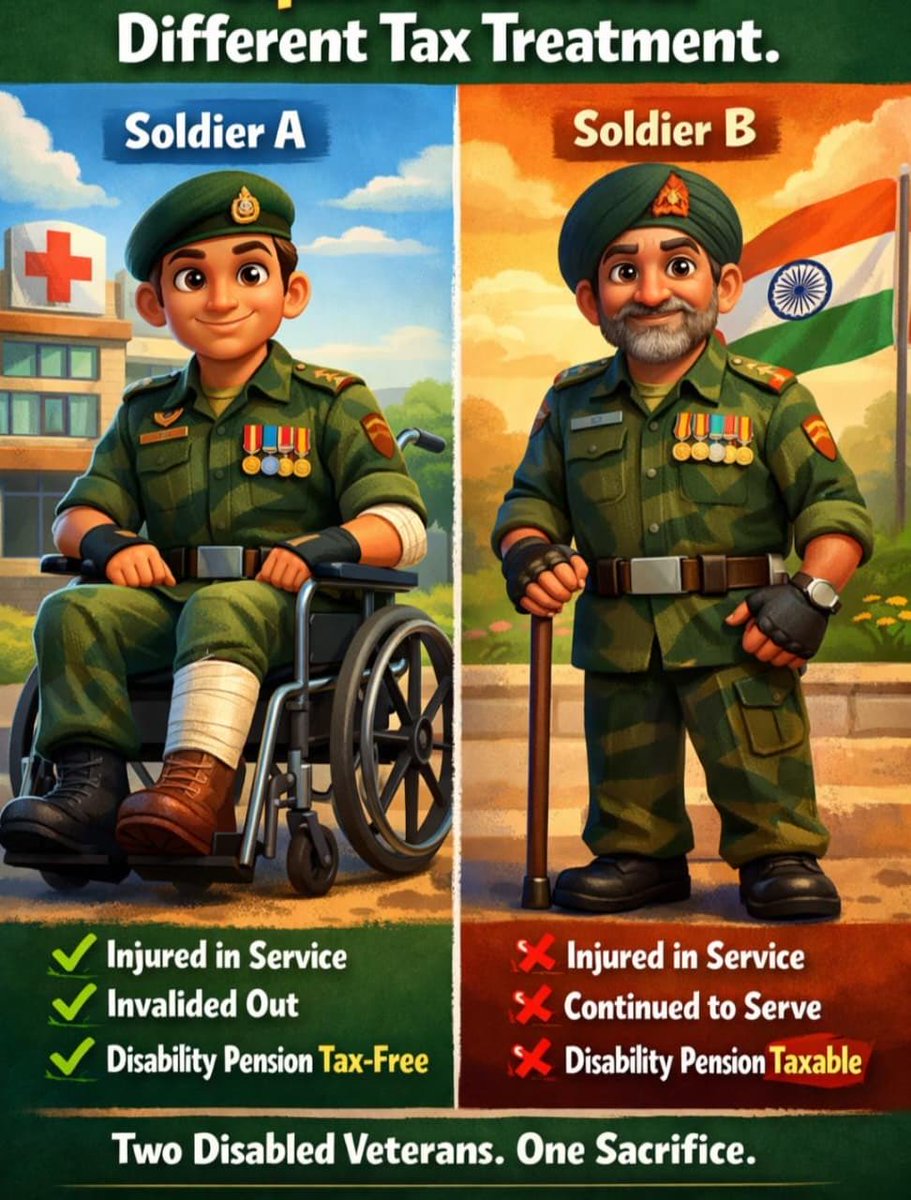 Karmsots's tweet image. #keep Disability Pension Tax Free # Equal rights