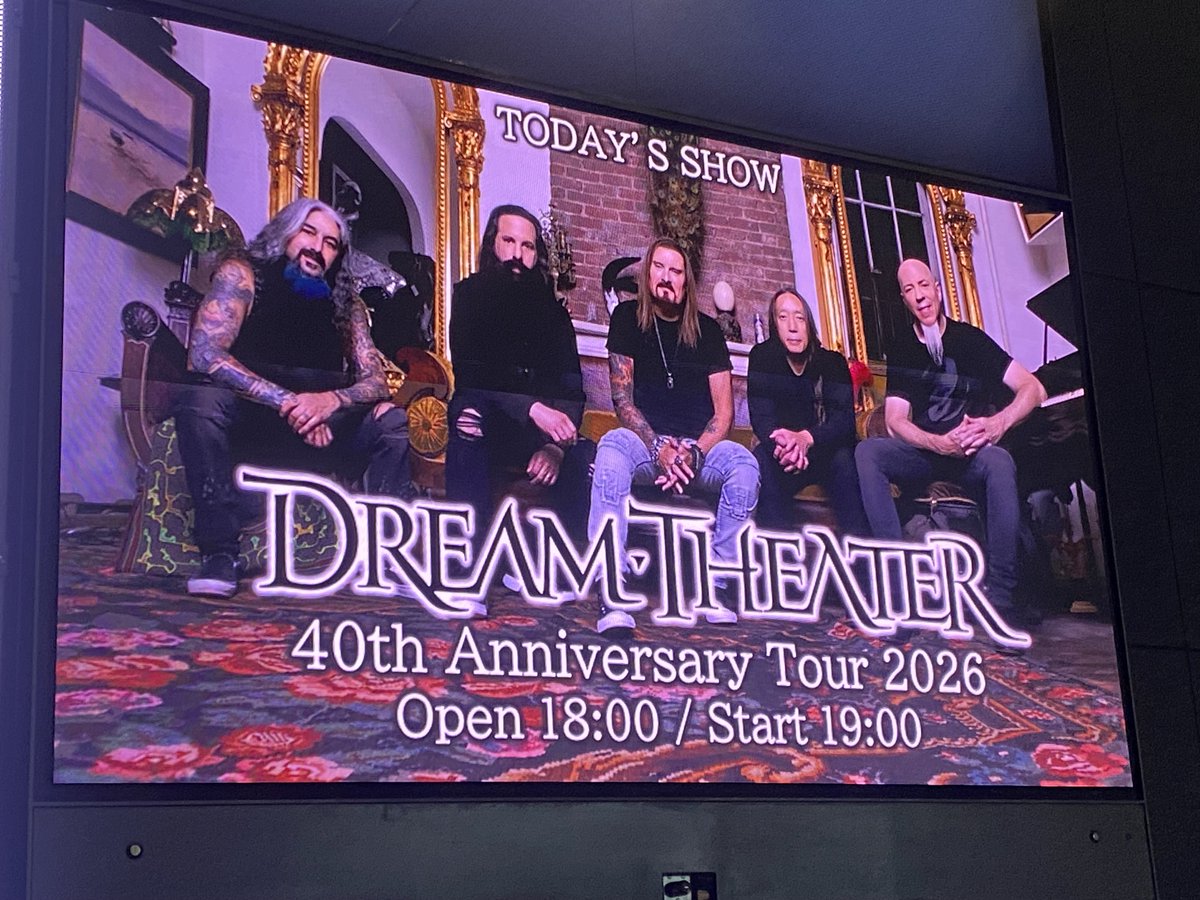 eafukku's tweet photo. 2026.2.26 EX THEATER ROPPONGI
Dream Theater 40th Anniversary Tour
ライブレポート
#HeavyMetal #HardRock #DreamTheater #EXTHEATER #ハードロック #ヘビィーメタル #ドリームシアター
https://t.co/Bco2rBjiHk https://t.co/eXWSAu0pVH