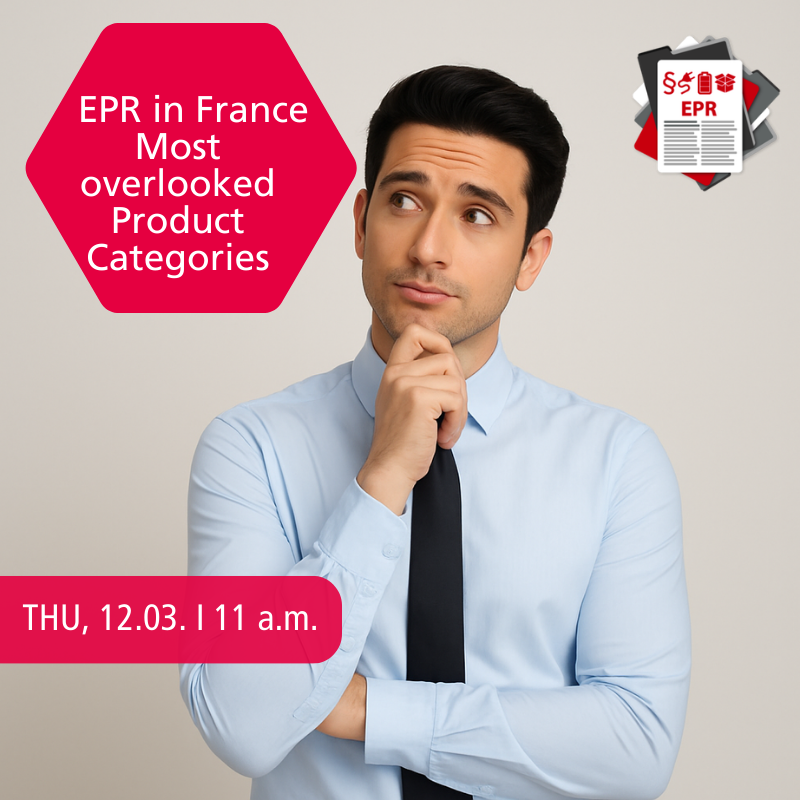 take_e_way's tweet photo. Some EPR obligations in France apply only to specific product categories such as sports &amp; leisure, DIY &amp; gardening, and toys. In our live webinar on March 12, we explain the key rules, product scope and compliance requirements. Register now for free:  https://t.co/zCmCI4P6eX https://t.co/xt4F1HEMbJ