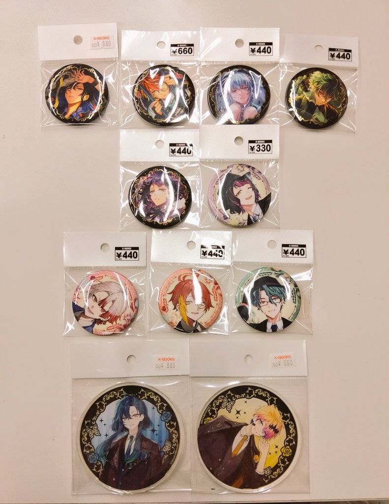 入荷情報】 悪魔執事と黒い猫 あくねこ 4th anniversary 缶バッジ