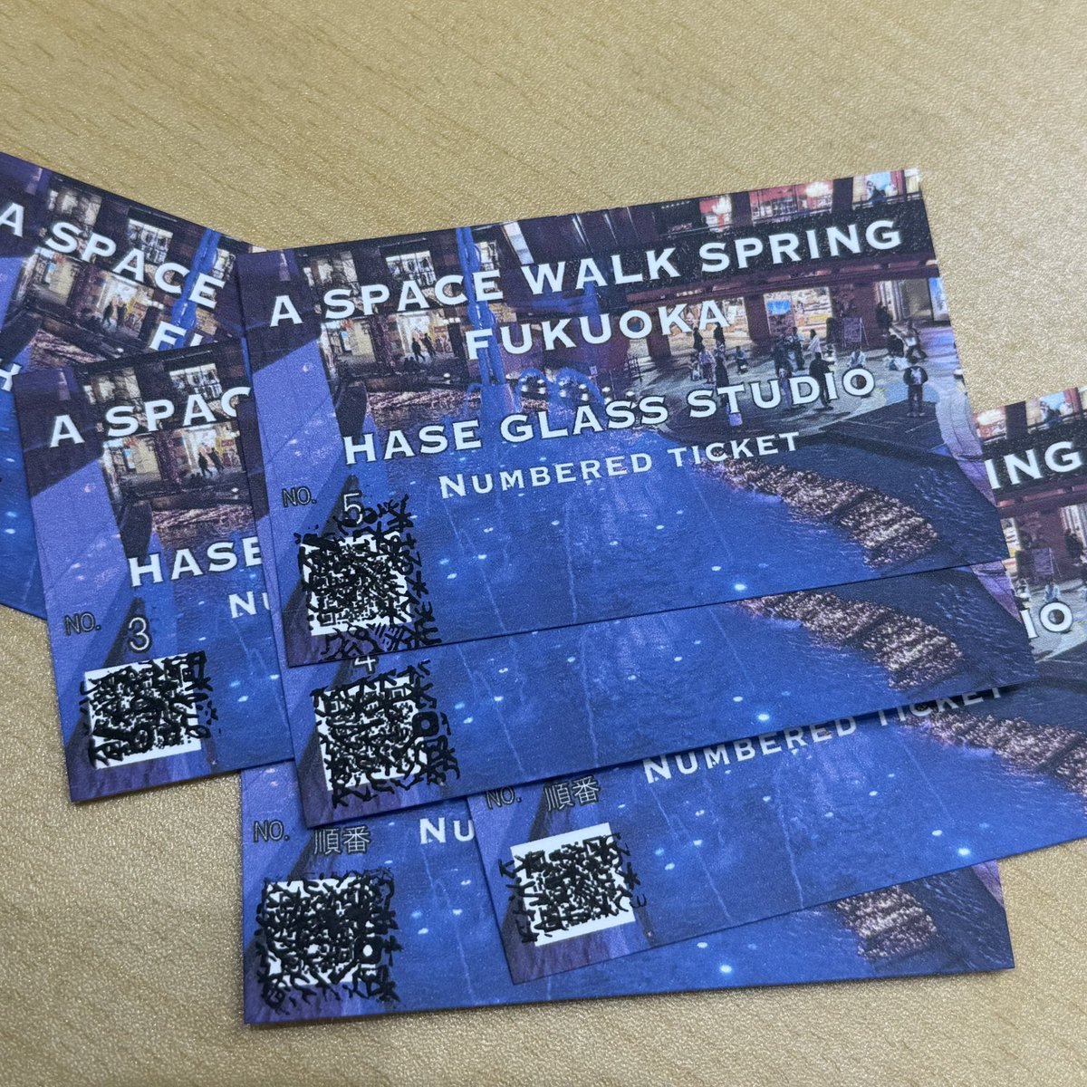 3/7開催の宇宙遊泳福岡での導線になります。 会場でのルールに沿っての