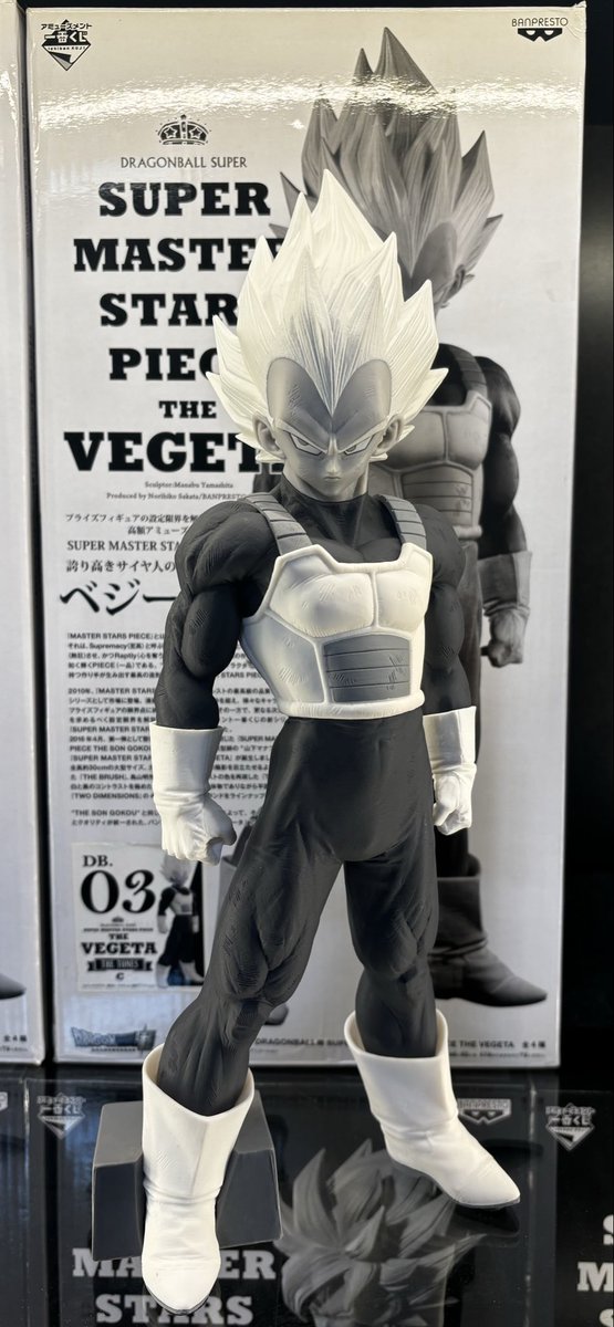 今日のSMSP ベジータ03 THE TONES 説明不要のモノクロ最高峰！ 造形の