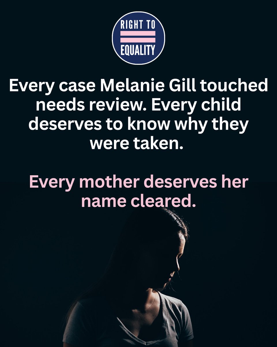 Right2Equality's tweet photo. (4/5) As judges now recognise the mistaken foundations of her approach, we must ask: how was this allowed to happen? And more urgently, what about the children still separated from mothers they love, forced into reprogramming therapy, and denied their voices? https://t.co/VJumOSVvjT