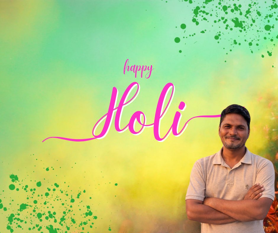 Happy होली #Holi #HappyHoli