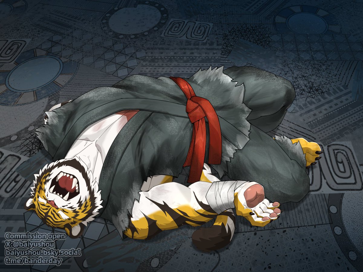 Commission open
fighting tiger
more works in my bio~(tg)