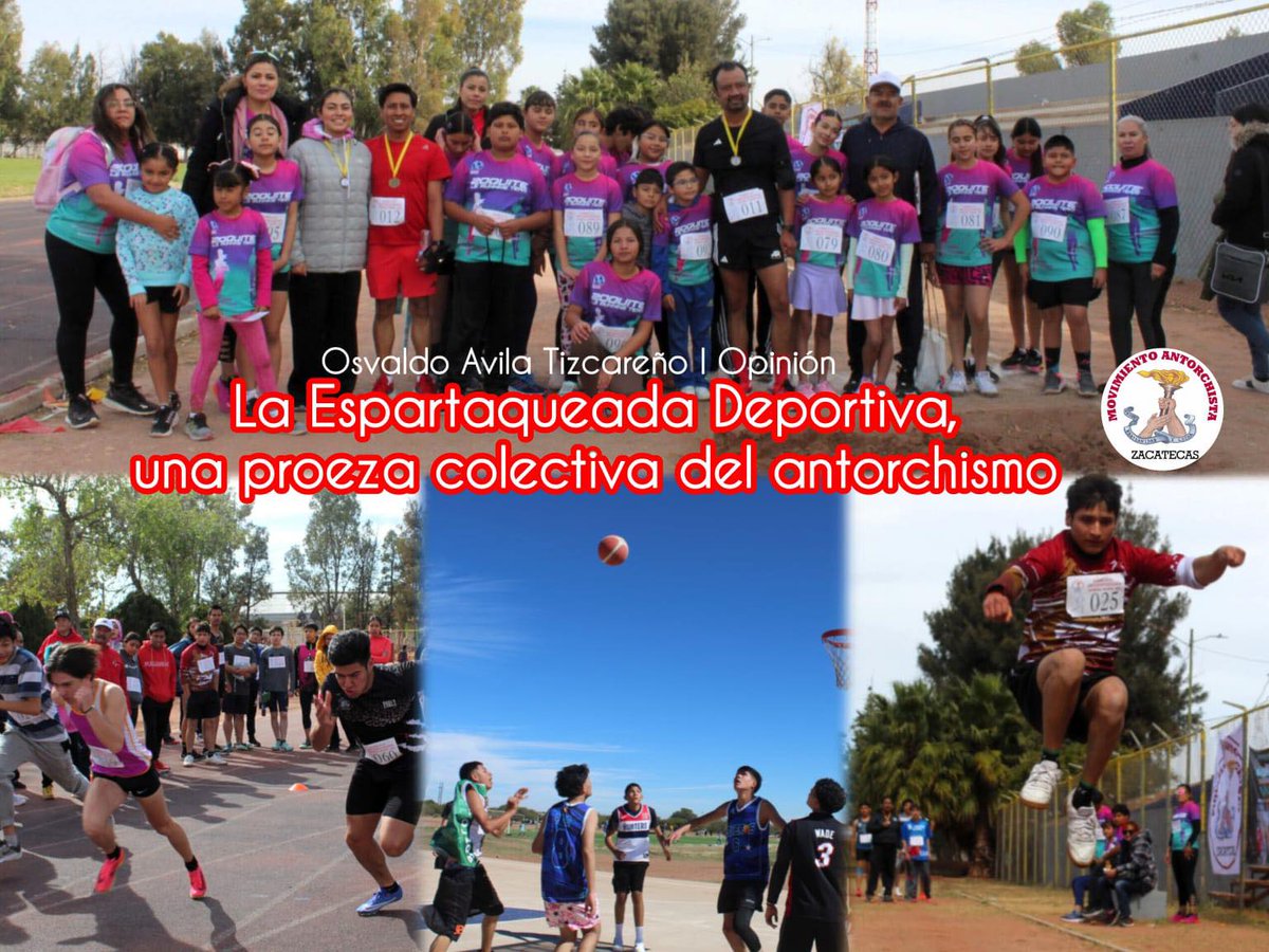#Opinión | La Espartaqueda Deportiva, una proeza colectiva del antorchismo. Por Osvaldo Avila Tizcareño

#Zacatecas <a href="/OsvaldoAvilaT/">Osvaldo Avila T</a> 

direccioneszac.com/la-espartaqued…