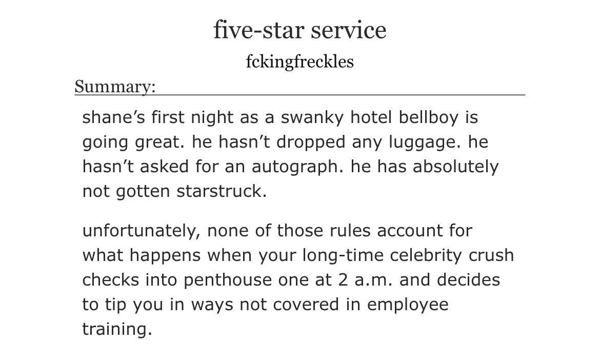 imma pretend i manifested ao3 coming back up by my last tweet and I hope u enjoy this :) 

archiveofourown.org/works/80528931