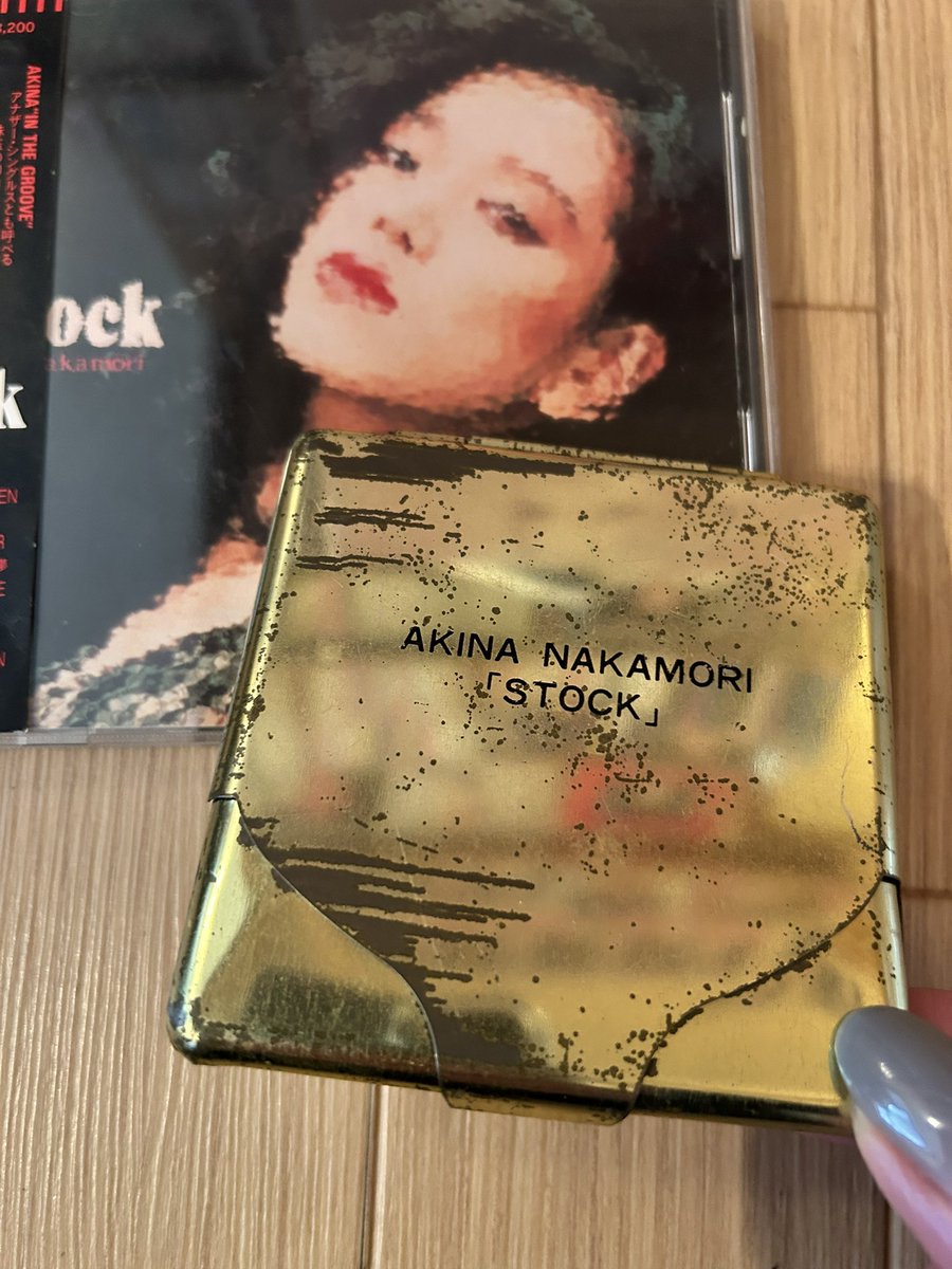 中森明菜 #明菜ちゃん アルバムStock 38年前の予約購入 特典