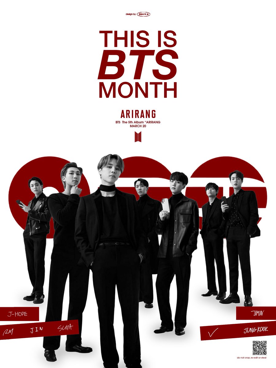 Everyone, this is BTS month! ★
#BTSComeback2026 #Arirang_BTS