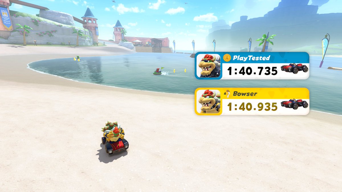 Vrek__'s tweet photo. l3 nisc ruins the track #MKWorld https://t.co/3DQXVEkd4d