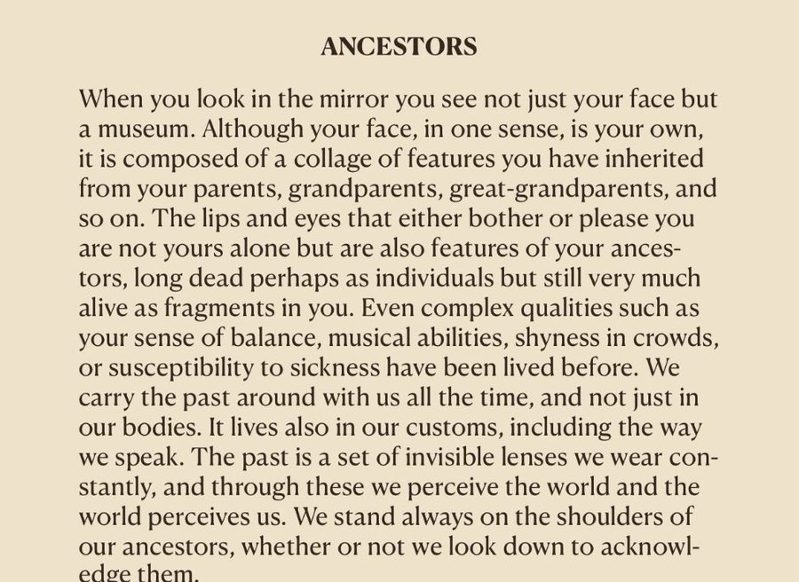 wylfcen's tweet photo. David Anthony’s “The Horse, the Wheel, and Language” has a stirring passage about ancestry↓ This is why you should be proud of where you came from: your face, your heart, everything you are is a mosaic of the people who became you, and the strengths that helped them survive. https://t.co/xcozTUUMtq
