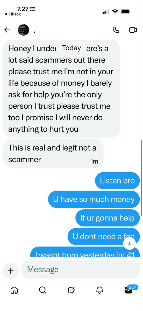 anderson_uy's tweet image. This should be your convo to these scammers! Look he  #bewarescammers blocked me got pissed 😅💡🔥 #hellbound