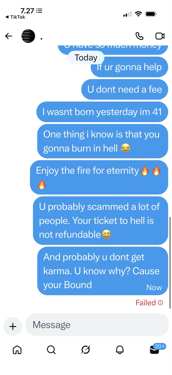 anderson_uy's tweet image. This should be your convo to these scammers! Look he  #bewarescammers blocked me got pissed 😅💡🔥 #hellbound