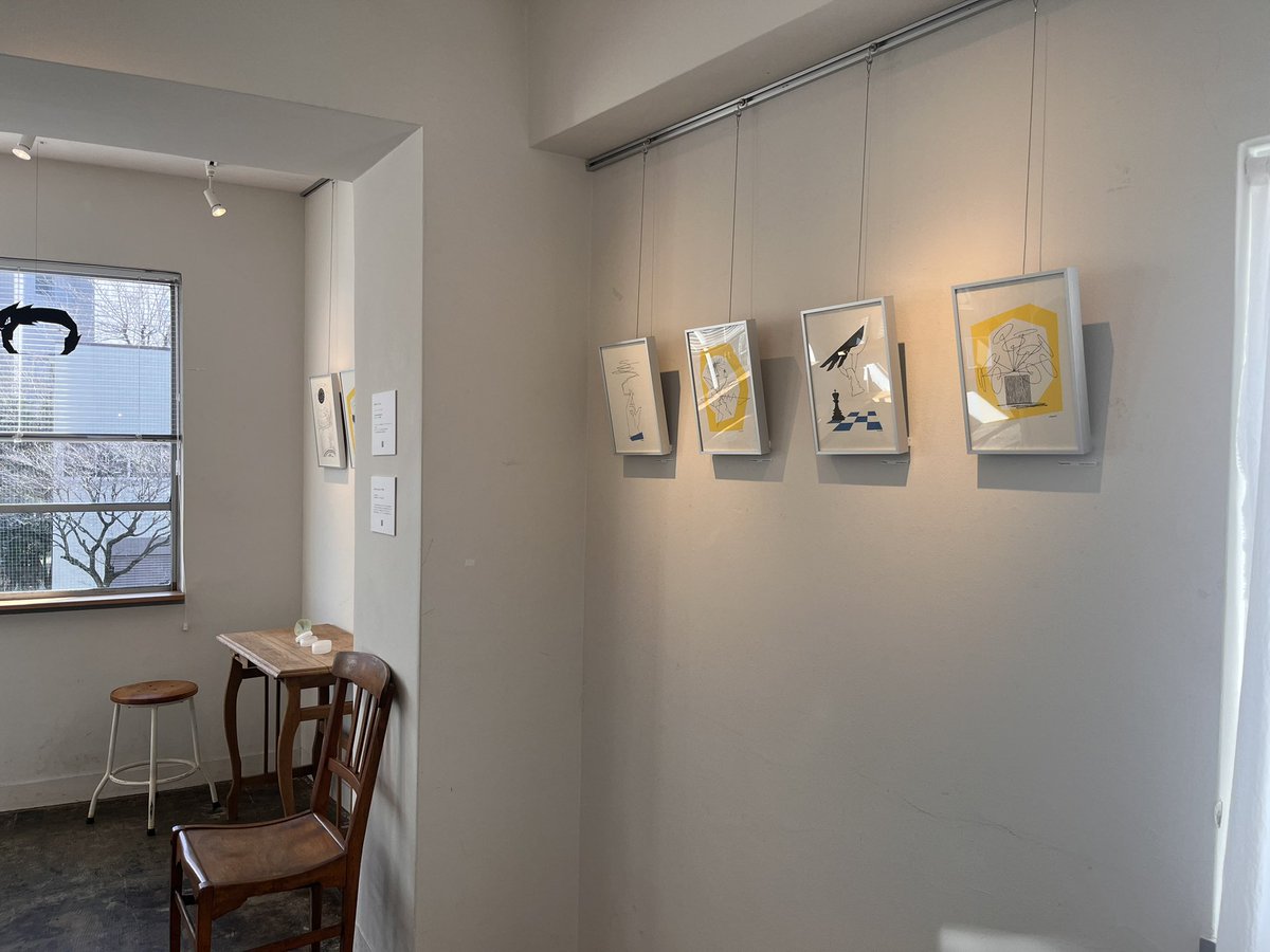 okinakaayaka's tweet photo. 東京　大森　Luft+alt さんにて2人展開催中です🫧
ぜひお立ち寄りください！

#exhibition  #tokyo  #glass  #illustration https://t.co/0w5xdIsSz9