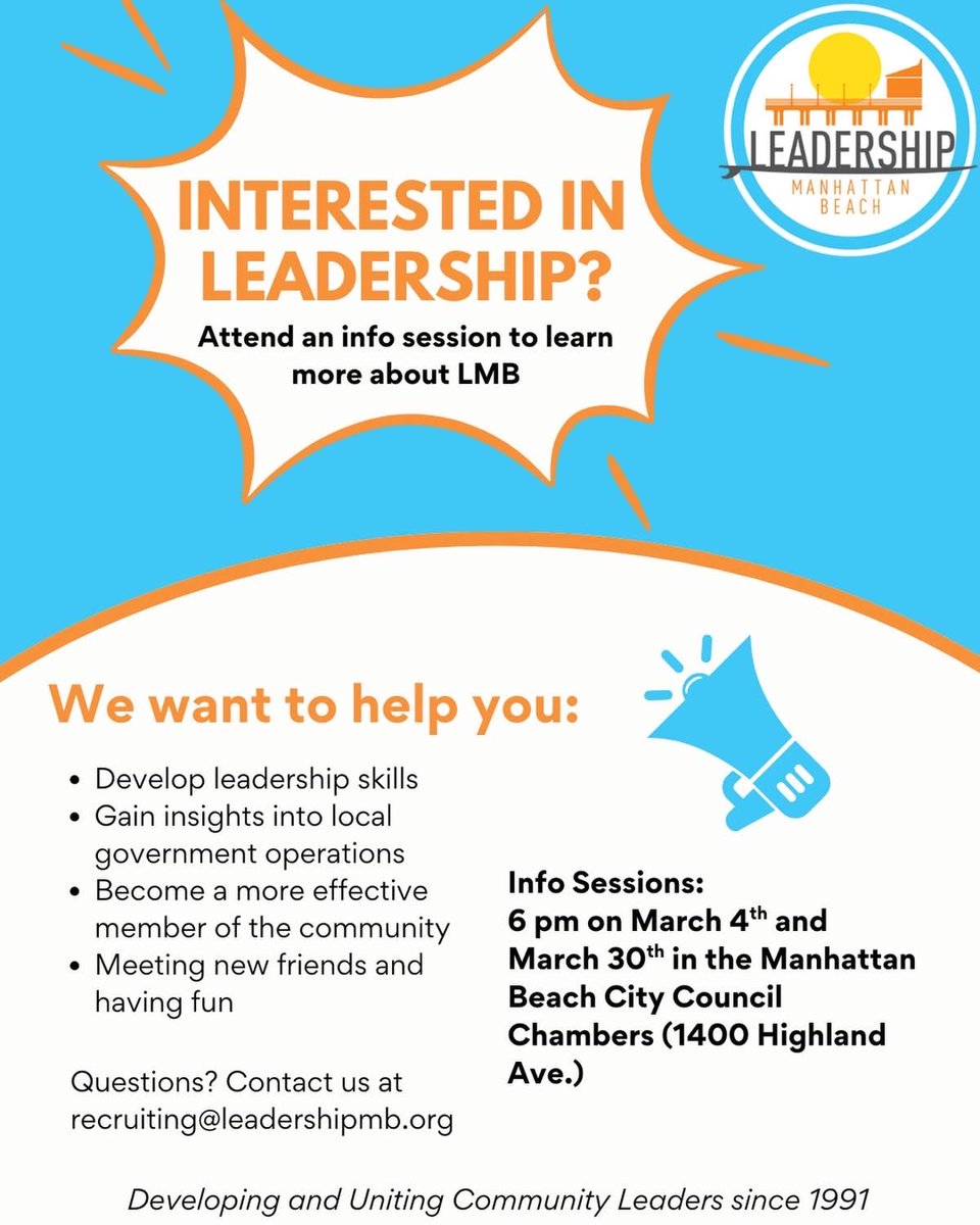 Leadership Manhattan Beach tweet media