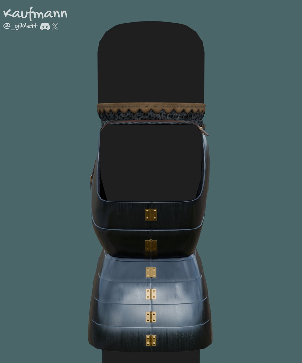 _giblett's tweet photo. I textured the Italian cuirass thing, made it blued because I liked blued armour
#Roblox https://t.co/RwuR73kFvF