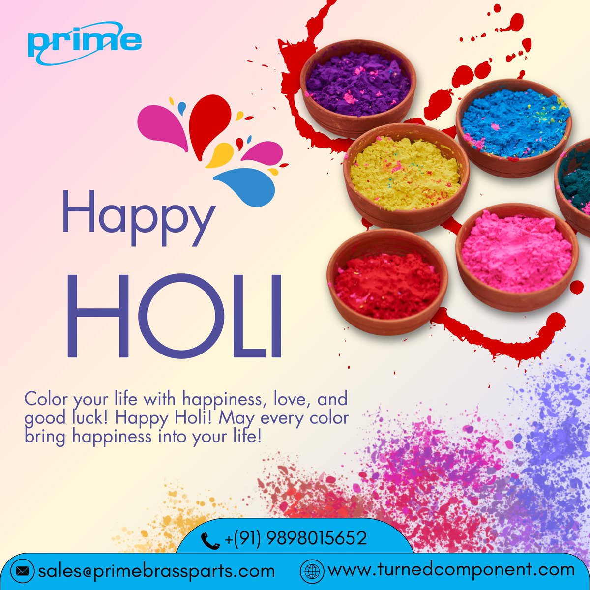 Primeindco's tweet photo. Holi is a beautiful festival that fills life with bright colors, happiness, and positivity. On social media, people share vibrant photos and joyful messages that spread love and celebrate new beginnings.🌈✨#Holi #FestivalOfColors #SpreadLove #GoodVibes #CelebrateLife https://t.co/4PIjyYxUta