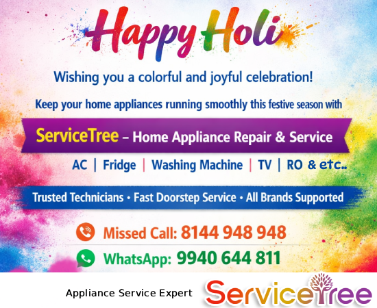 servicetreeIN's tweet photo. Happy Holi
#Holi #HappyHoli #Holi2026 #FestivalOfColors #HoliCelebration #HoliVibes #HoliFun #HoliHai #ColorsOfHoli #HoliFestival #ServiceTree #ApplianceRepair #HomeService #DoorstepService #ACRepair #WashingMachineRepair #FridgeRepair #TrustedService https://t.co/cgXbiBCmwc