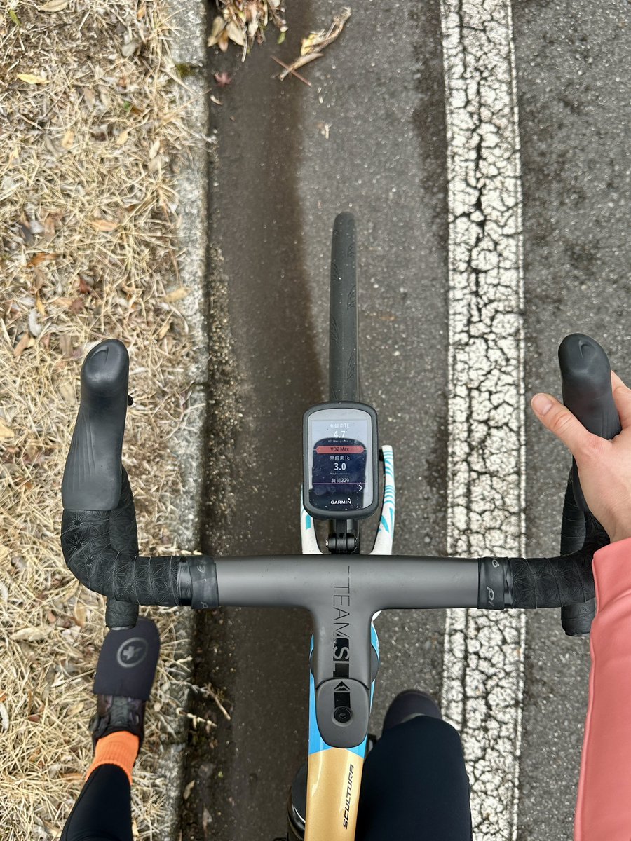 サイクリングロード3周36.45km 704mUPがんばりました🤮
あと一周リカバリー。