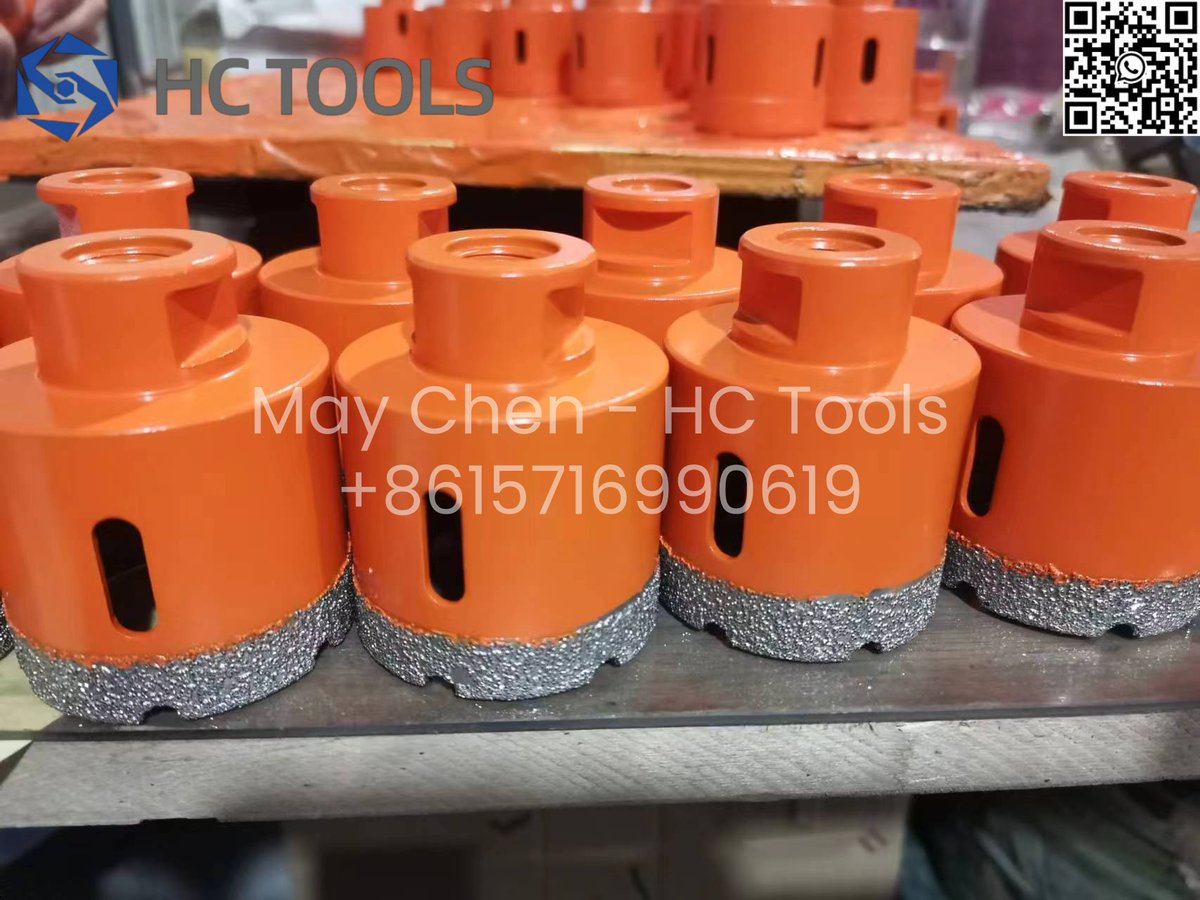 HCMaychen's tweet image. ✨ HC Tools - Vacuum brazed diamond hole saw
High quality diamond core drill bit
📲 Whatsapp/Wechat: wa.me/+8615716990619 (May Chen)
#brazingdrill #diamonddrillbit #marble #glass #glassprocessing #buildingdecoration