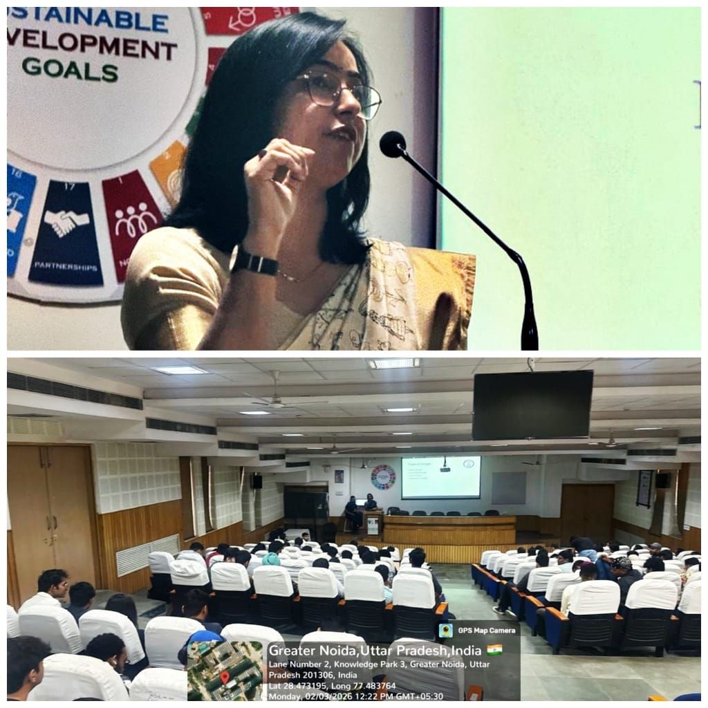 ShardaSSCSE's tweet photo. #SSCSE, #ShardaUniversity, hosted a seminar on Emerging Trends in AI, Security & Image Analysis with JNU experts, highlighting AI innovation, cybersecurity advancements, research insights, and future tech career opportunities. https://t.co/dzhqc5qOw1