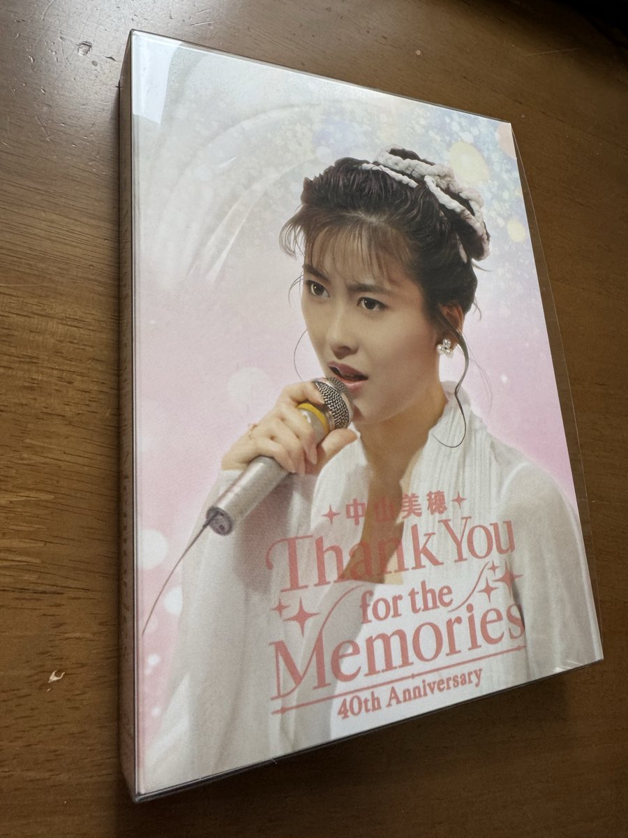 中山美穂 40th Anniversary Thank You for the Memories Blu-ray