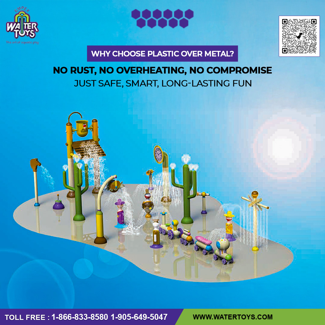 empexwatertoys's tweet image. Plastic structures stay cooler under the sun, resist corrosion in chlorinated and saltwater pools, and require less maintenance than metal. 

View Our Range at watertoys.com

#EmpexWatertoys #WaterToys #3DRenderings #ContactUs #WaterParkEquipmentSuppliers