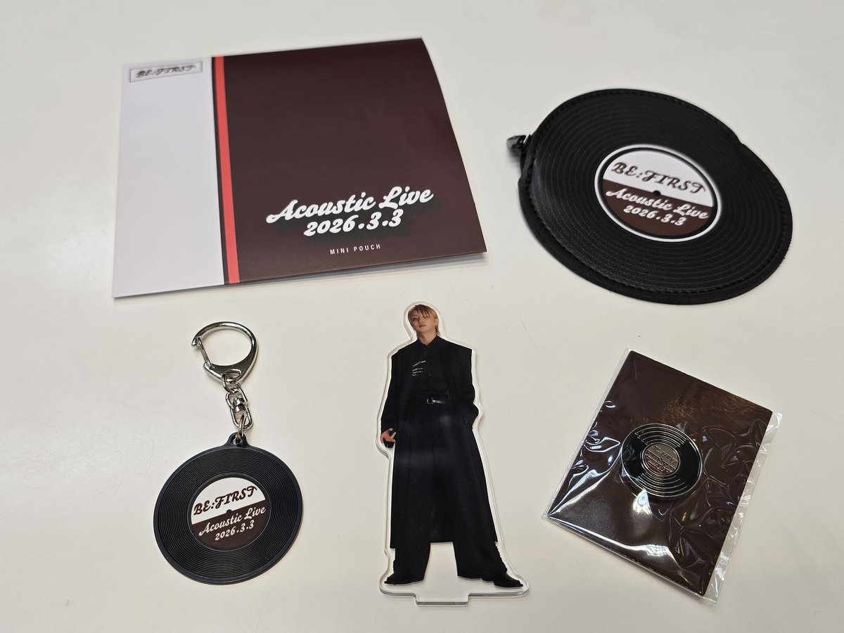 BF_Unplugged 「MTV Unplugged: BE:FIRST」 レコードグッズとても