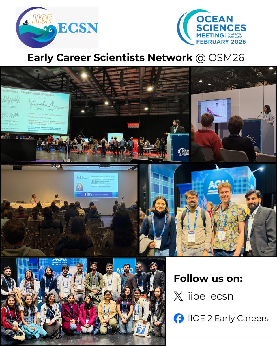 iioe_ecsn's tweet photo. Highlights from ECSN members at #OSM2026

From insightful discussions and collaborative exchanges to inspiring moments on and off the stage.
Here are some of the glimpses!

#ECSN #OSM2026 #Leadership #Networking #Impact https://t.co/8MPBeGhq82