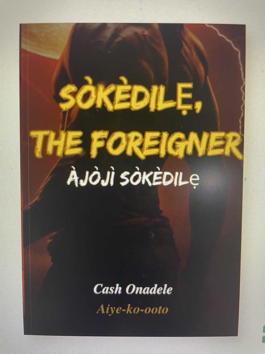 CashOnadele's tweet photo. Latest African story of self discovery available on Lulu bookstore https://t.co/QfIjTcFION