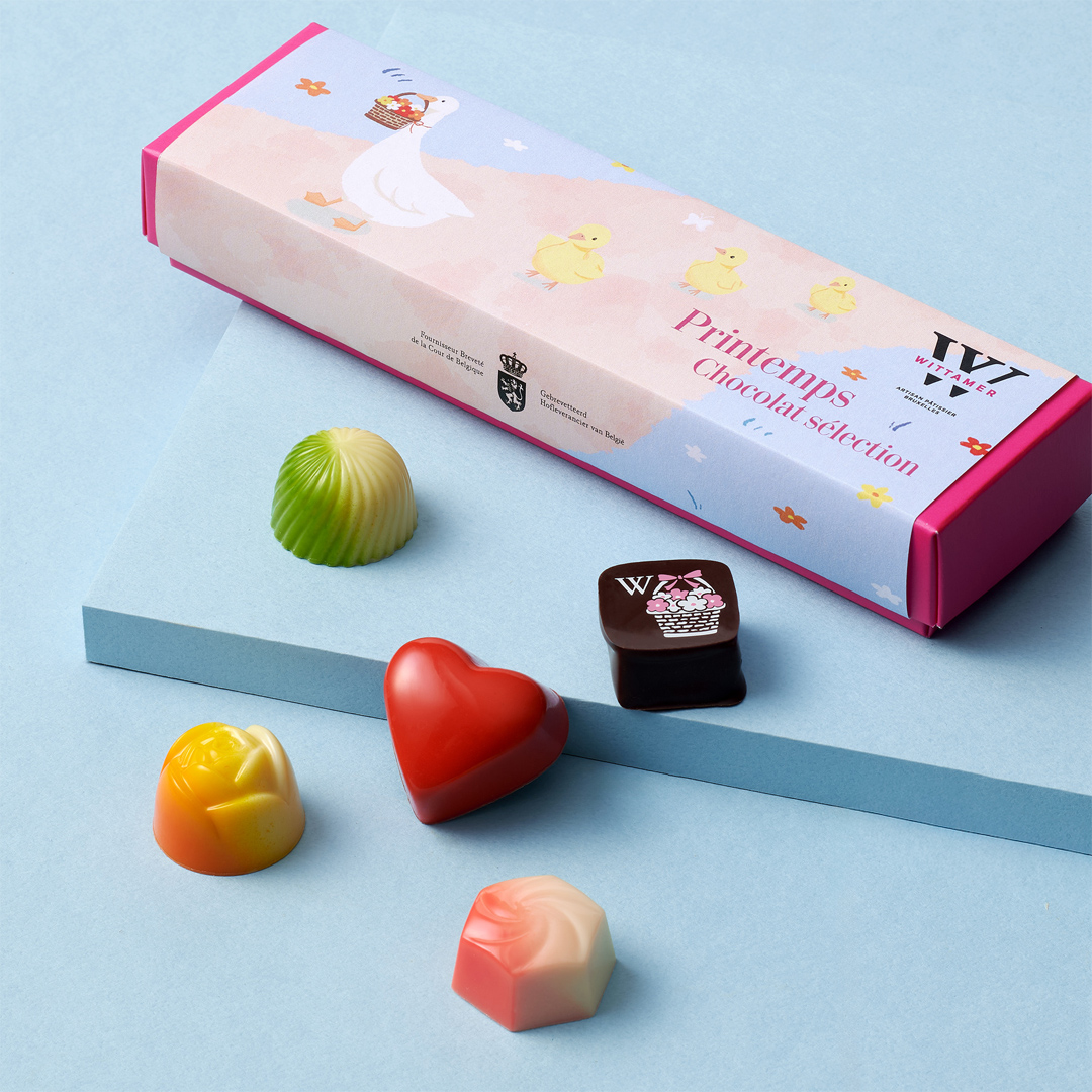 春の季節限定ショコラ🌸 少しずつ春の訪れを感じられるようになった